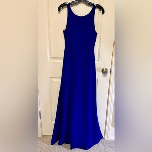 David's Bridal Royal Blue Prom Dress